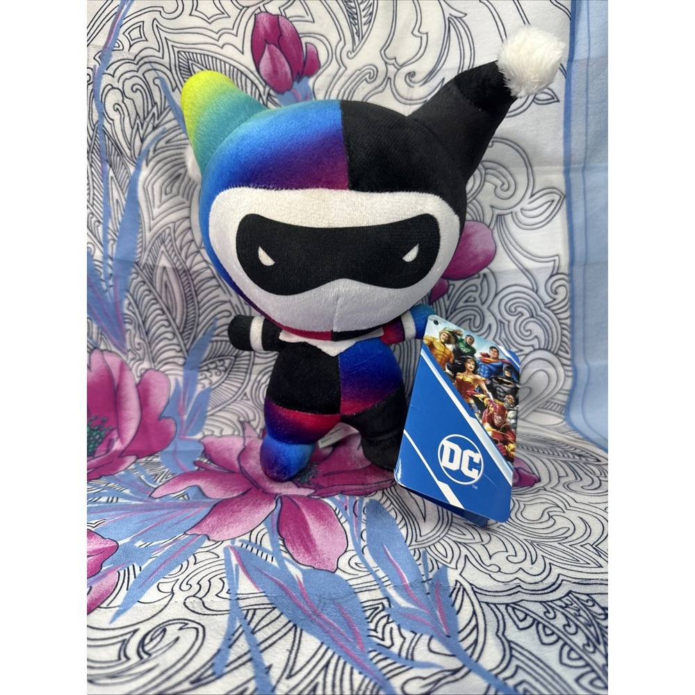 DC Comics Harley Quinn Suicide Squad 7-8" Plush Toy Joker w/ Hang Tag
